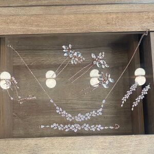 Rose Gold Accessory Set